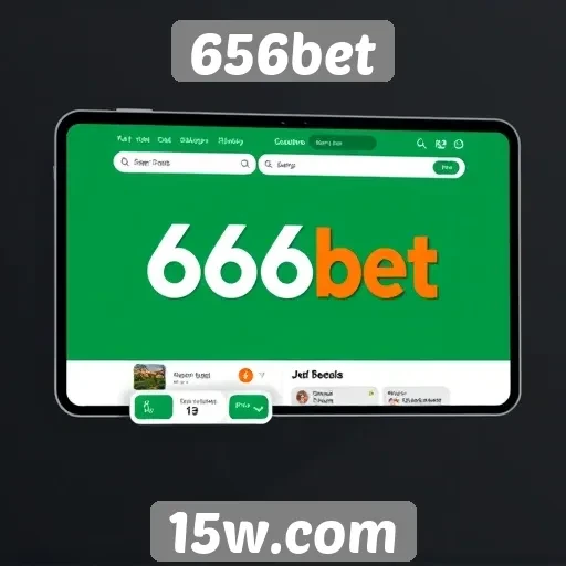 Usabilidade e design do site 656bet